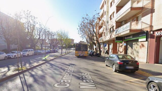 Imatge del carrer de Manuel de Montsuart (Lleida)